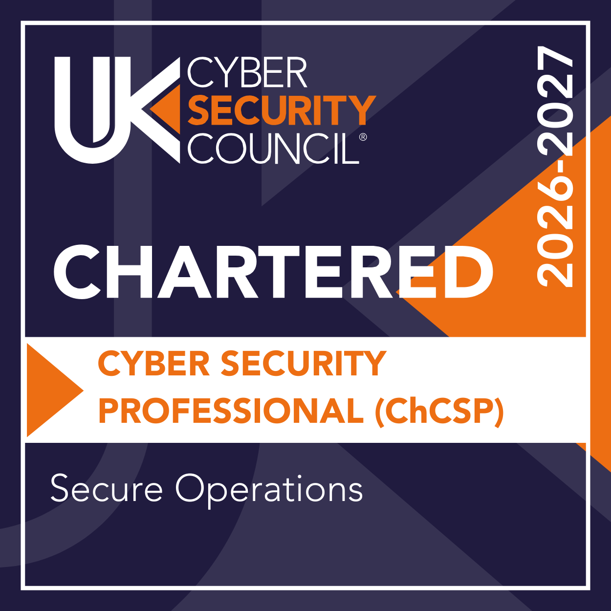 Chartered Cyber Security Professional (ChCSP) badge